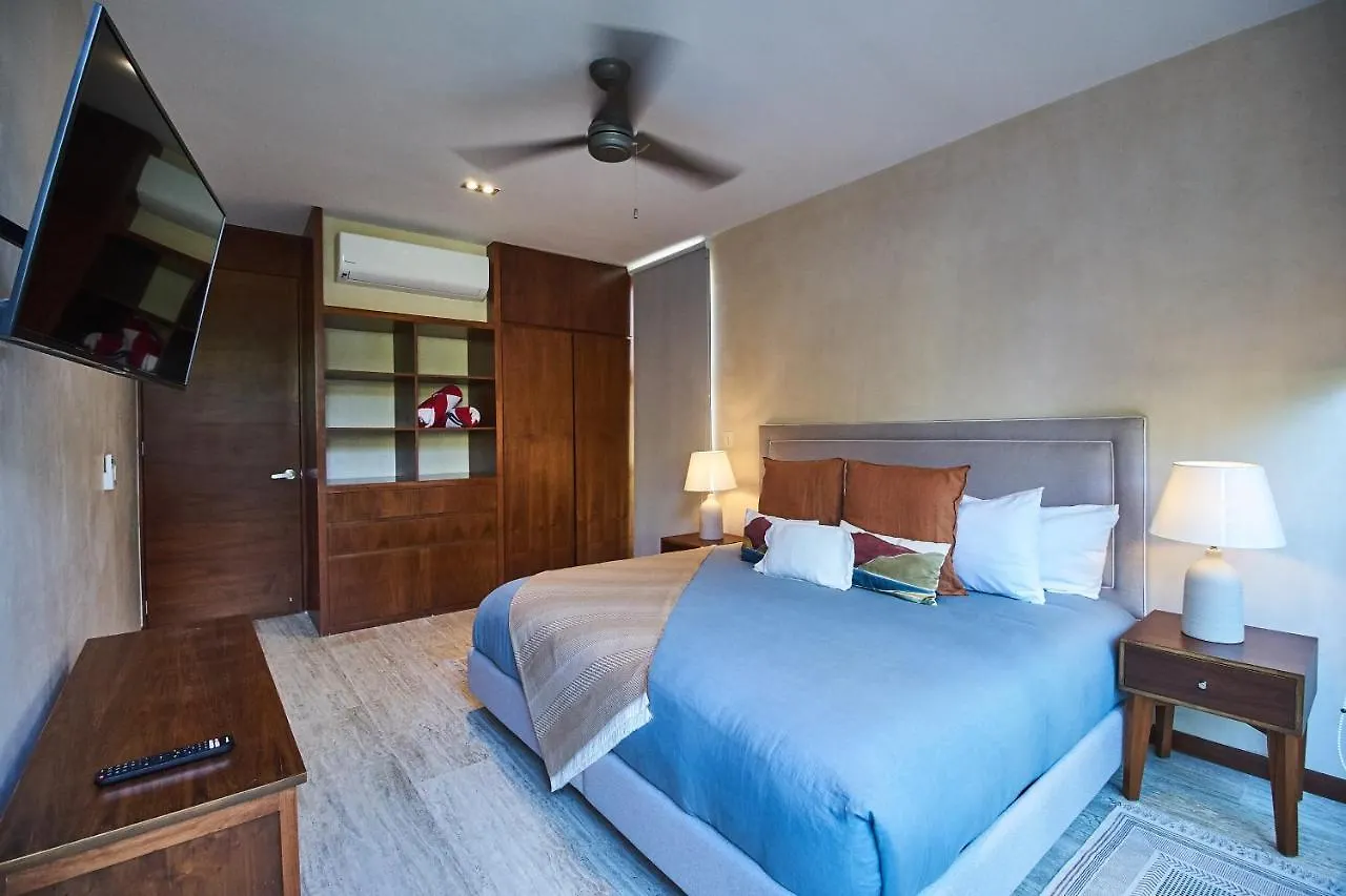 Apartment Don Quijote - Private Pool & Beach Club Access Tulum Mexico